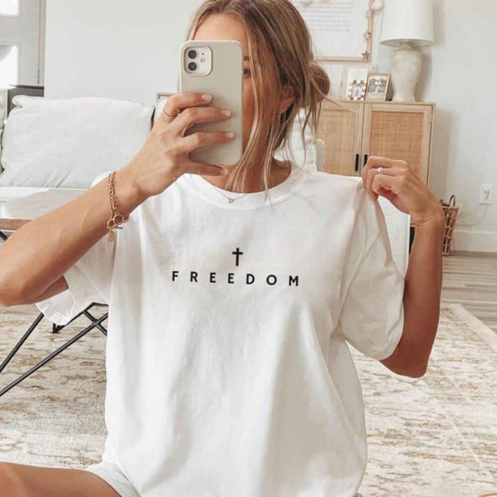 Freedom Shirt Charlie Kirk Shirt Christian Shirt Christian Jesus Shirt